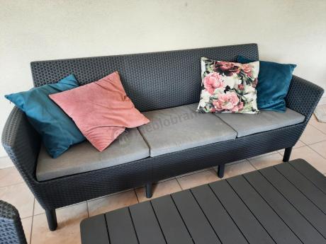 Meble tarasowe z regulowanym stołem na 7 osób Meblobranie S3LP