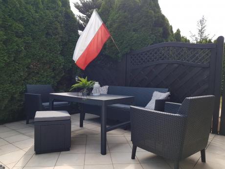 Meble tarasowe z regulowanym stołem na 7 osób Meblobranie S3LP