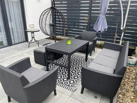 Meble tarasowe z regulowanym stołem na 7 osób Meblobranie S3LP
