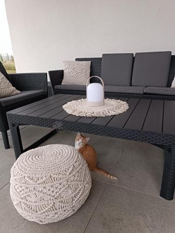 Meble tarasowe z regulowanym stołem na 7 osób Meblobranie S3LP