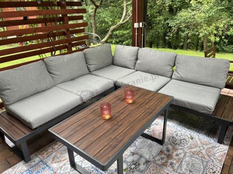 Metalowy narożnik na taras - Panaon Corner 220x220 - LG