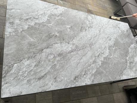 Modułowe narożne meble ogrodowe ze stołem 160 cm i dwoma fotelami Trapeno 6 modułów