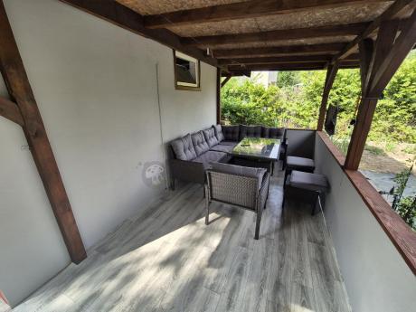 Narożne meble ogrodowe z fotelem technorattan Perata Corner – Anthracite