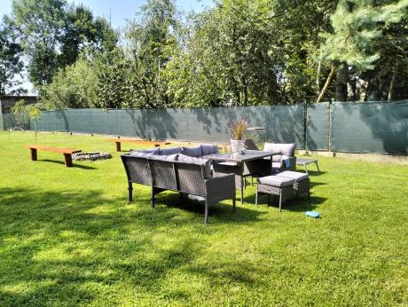 Narożne meble ogrodowe z fotelem technorattan Perata Corner – Anthracite
