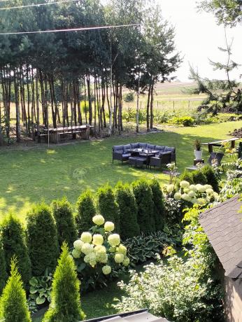 Narożne meble ogrodowe z fotelem technorattan Perata Corner – Anthracite