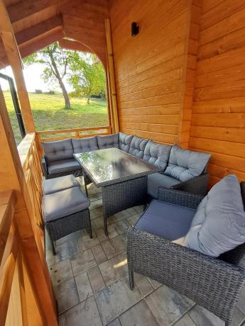 Narożne meble ogrodowe z fotelem technorattan Perata Corner – Anthracite