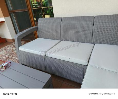 Narożnik tarasowy Relly cappuccino