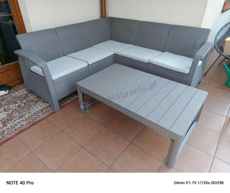 Narożnik tarasowy Relly cappuccino