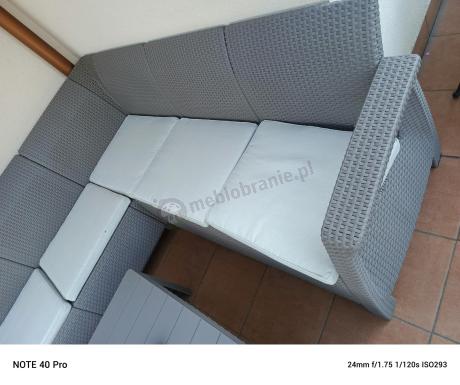 Narożnik tarasowy Relly cappuccino