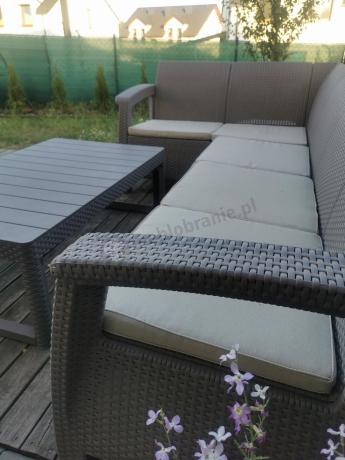 Narożnik tarasowy Relly cappuccino