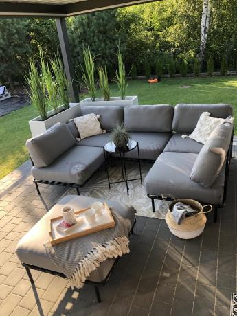 Nowoczesne meble modułowe na taras Salve 5 Midi