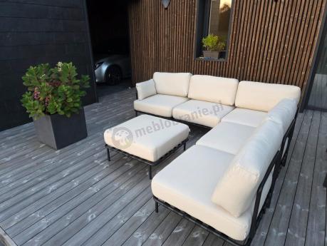 Nowoczesne meble modułowe na taras Salve 5 Midi Beige