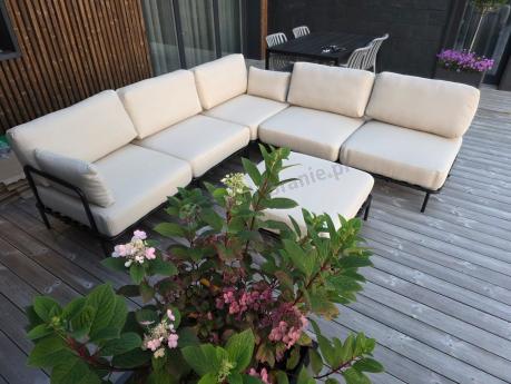 Nowoczesne meble modułowe na taras Salve 5 Midi Beige