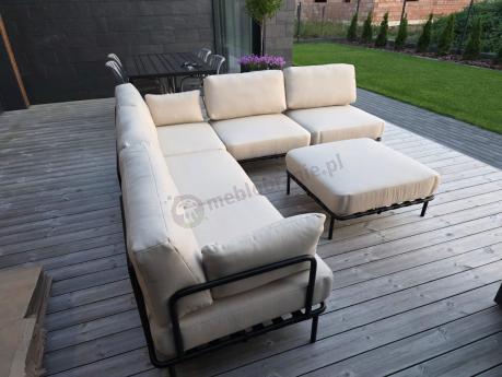 Nowoczesne meble modułowe na taras Salve 5 Midi Beige