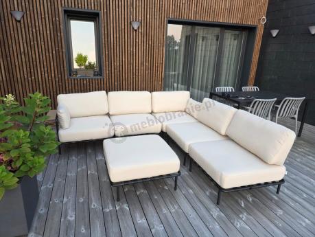 Nowoczesne meble modułowe na taras Salve 5 Midi Beige