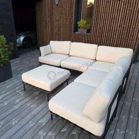 Nowoczesne meble modułowe na taras Salve 5 Midi Beige