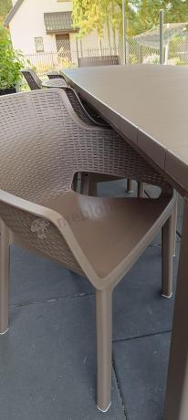 Nowoczesny narożnik modułowy na taras - Calamba Corner XL - Grey