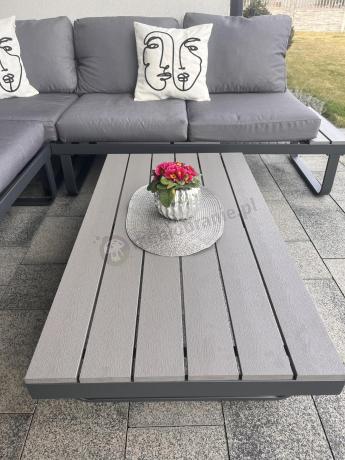 Nowoczesny narożnik na taras - Panaon Corner 220x220 - GG