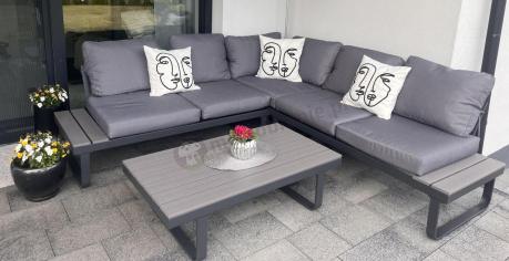 Nowoczesny narożnik na taras - Panaon Corner 220x220 - GG