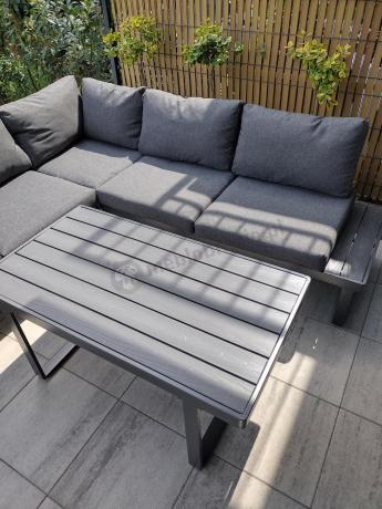 Nowoczesny narożnik na taras - Panaon Corner 220x220 - GG