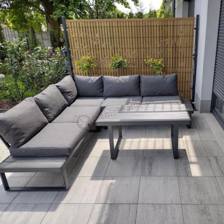 Nowoczesny narożnik na taras - Panaon Corner 220x220 - GG