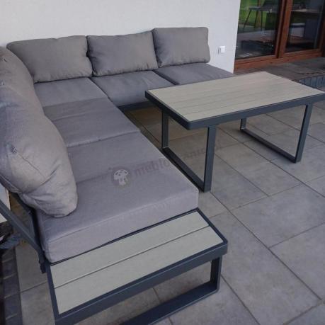 Nowoczesny narożnik na taras - Panaon Corner 220x220 - GG