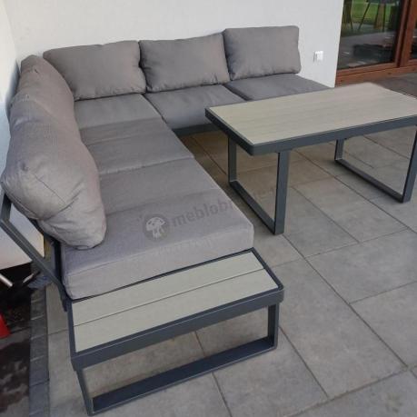 Nowoczesny narożnik na taras - Panaon Corner 220x220 - GG