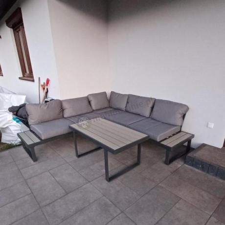 Nowoczesny narożnik na taras - Panaon Corner 220x220 - GG
