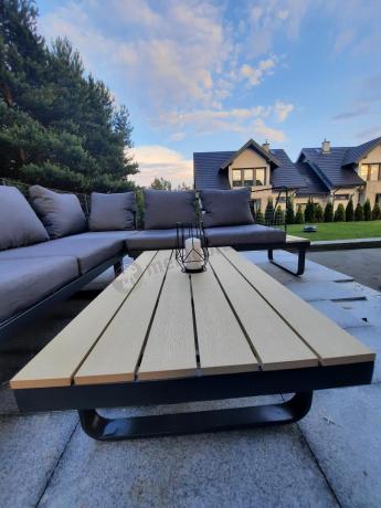 Nowoczesny narożnik na taras - Panaon Corner 220x220 - WG