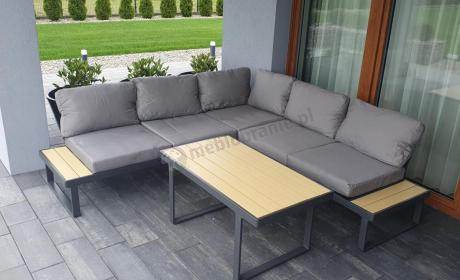 Nowoczesny narożnik na taras - Panaon Corner 220x220 - WG