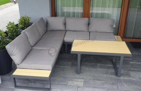 Nowoczesny narożnik na taras - Panaon Corner 220x220 - WG
