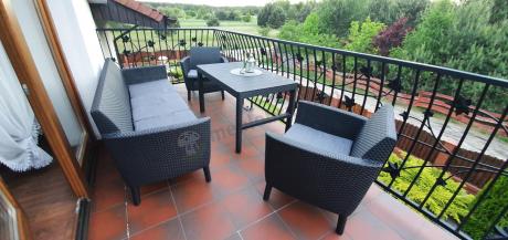 zestaw ogrodowy na nóżkach