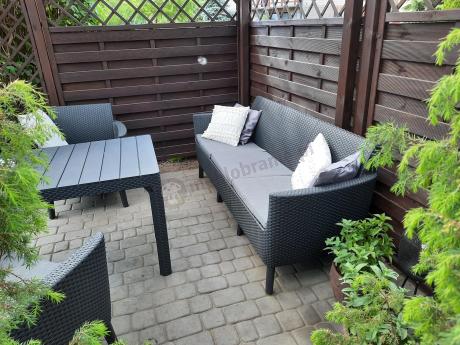 zestaw ogrodowy na nóżkach