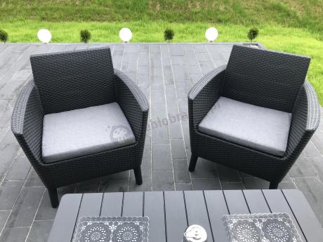 zestaw ogrodowy na nóżkach