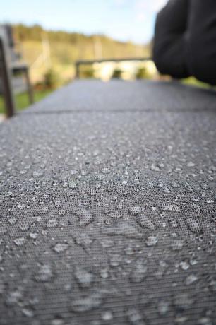 Szare meble tarasowe metalowe z sofami 175cm i wysokim stołem Sodor Grande - Silver