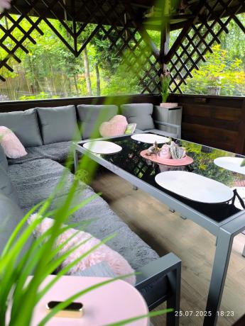 Szare nowoczesne meble ogrodowe - modułowy narożnik 184x239cm i fotel - Sodor Corner XL - Silver