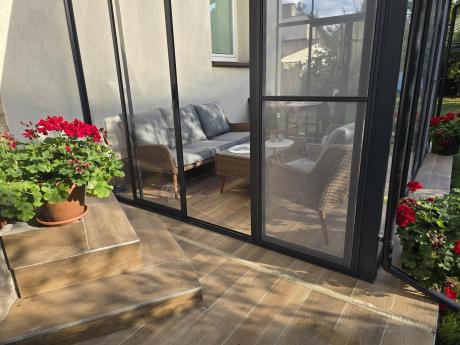Technorattanowe meble na taras premium Cioso - Brown