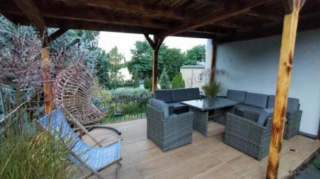 Technorattanowy komplet mebli ogrodowych Cofete Grande – Dark Grey
