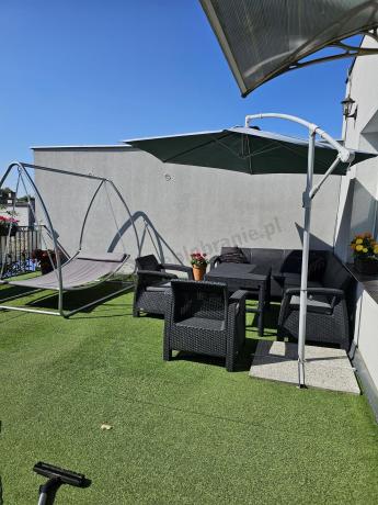 Zestaw dla 8 osób z narożnikiem, stołem podnoszonym i dwoma fotelami Relly VI grafit