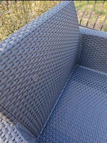 zestaw ogrodowy na nóżkach