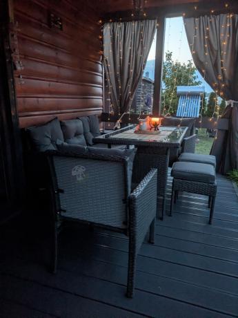 Zestaw mebli ogrodowych z technorattanu z sofą 140cm i fotelami Torino Dining antracyt