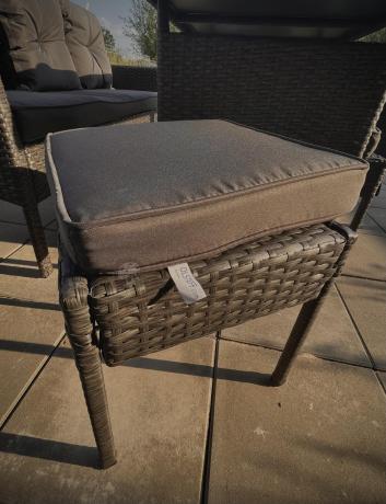 Zestaw mebli ogrodowych z technorattanu z sofą 140cm i fotelami Torino Dining antracyt