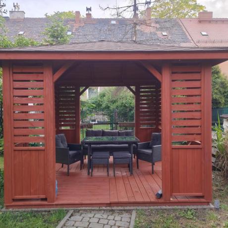 Zestaw mebli ogrodowych z technorattanu z sofą 140cm i fotelami Torino Dining antracyt