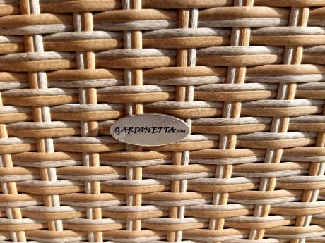 Zestaw mebli technorattanowych z 2 sofami Cofete Grande – Natural