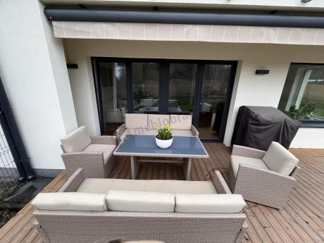 Zestaw mebli technorattanowych z 2 sofami Cofete Grande – Natural