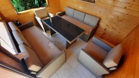 Zestaw mebli technorattanowych z 2 sofami Cofete Grande – Natural