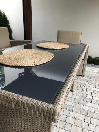 Zestaw mebli technorattanowych z 2 sofami Cofete Grande – Natural