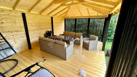 Zestaw mebli technorattanowych z 2 sofami Cofete Grande – Natural