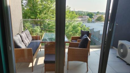 Zestaw mebli z technorattanu na taras Torino Dining – Yellow
