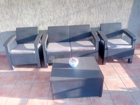 Corfu Box brązowy